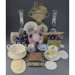A selection of British and Continental ceramics, nineteenth and twentieth century. To include