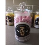 *** Please note the sweets are now Vimto Bon Bon*** Vintage style sweet jar from Edward and vintage