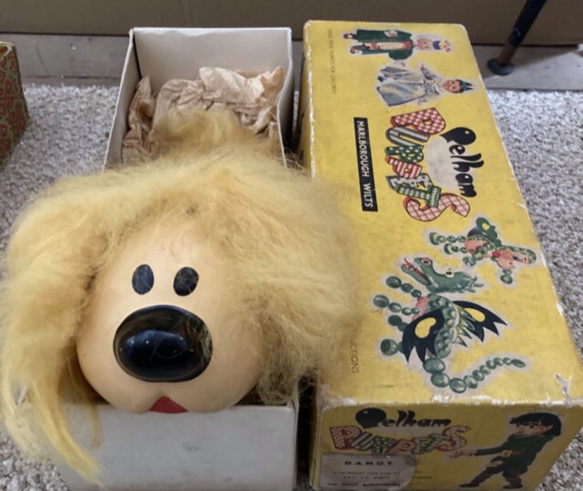 Pelham Puppet Dougal from The Magic Roundabout. Good condition in original box.