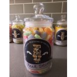 *** Please note the sweets are now Pear Drops stools*** Vintage style sweet jar from Edward and
