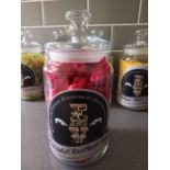 *** Please note the sweets are now Coconut Raspberry Ruffles*** Vintage style sweet jar from Edward