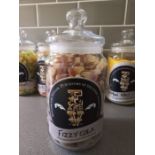 *** Please note the sweets are now Fizzy Cola Bottles*** Vintage style sweet jar from Edward and