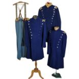 3 early 20th century theatre/ stage costumes in the style of American Civil war uniforms  (a