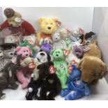 TYbeanie vintage  Baby teddy bears and Toys; To include a daschund dog and a large selection of TY