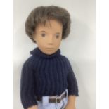 Trendon Sasha boxed Doll; Gregor Jeans doll in all original attire and short Dark hair-has only been