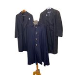 vintage men's coats to include a CC41 Montague Burton tailored coat. a 1960s Aquascutum coat, a 1939
