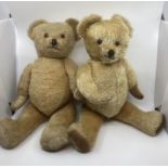 Antique Teddy Bear 23” Pair of Vintage Teddy Bears Likely one a Chad valley, although labels are now