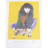 KATE BUSH - Limited Edition signed and numbered print. Taken from the original Painting by Paul