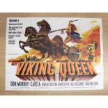 The Viking Queen UK Film Poster Quad 30 x 40 starring Don Murray, Cartia. Hammer Film Production