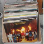 3 x Boxes of LP and 12 inch records - Rock , Pop , Metal. Artists including Journey, Culture Club,
