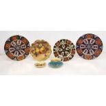 Collection of Abbeydale Chrysanthemum china, Coalport Still Life plate by Gosling and Aynsley