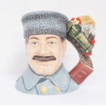 Large Royal Doulton Character Jug: Yuri Andreievich Zhivago D7286, 15/100, with certificate and
