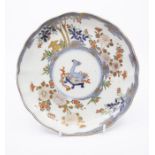 A Japanese porcelain dish, in Arita style, probably 19th Century
