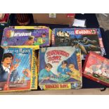 Collection of vintage 1960s, 70s and 80s board games inc. On the buses and Generation Game,