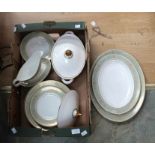 Royal Doulton dinner service English Renaissance, including meat plates and tureens
