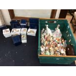 A large collection of Beswick and Royal Doulton Beatrix Potter figures to include: Peter Rabbit, Mrs