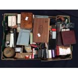 Large collection of smoking ephemera, including many boxed pocket and table lighters, cigarette