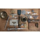 Collection of reproduction German items, see pictures for details.