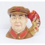 Large Royal Doulton Character Jug: Chairman Mao Zedong D7288, 7/100, with certificate and boxed.