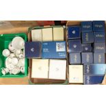A collection of Aynsley china mainly boxed to include vases, mugs, tea wares (Q -3 boxes)