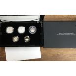 Royal Mint 2015 Silver Proof Piedfort Coin set in Original Case with Certificate.