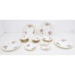 Royal Crown Derby Posie pattern tea and coffee service, for six place setting. Mix of first and