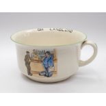 Crown Devon musical chamber pot