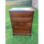 A mid century stag chest and a mid century sideboard/dresser