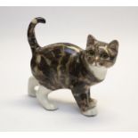 Winstanley cat in a standing position. Height approx 22cm. Signature and number 5 to base. No