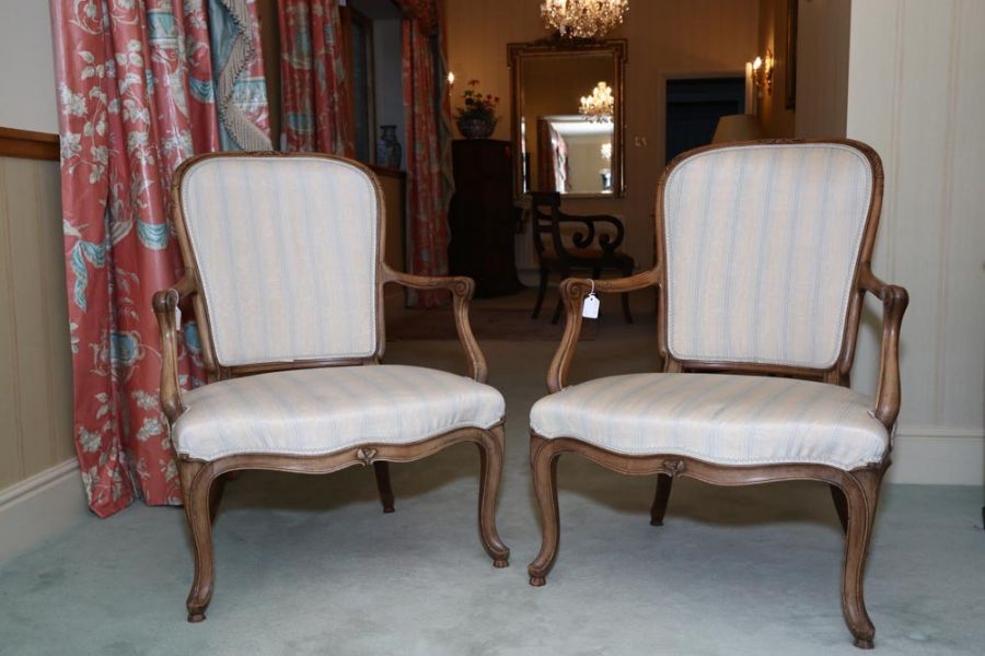 **PLEASE NOTE COLLECTION OF THIS LOT WILL BE FROM BISHTON HALL STAFFORDSHIRE** A pair of French