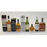 9 bottle of whisky including: Labrot & Graham Woodford Reserve x 2 Old St Andrews Scotch Whisky