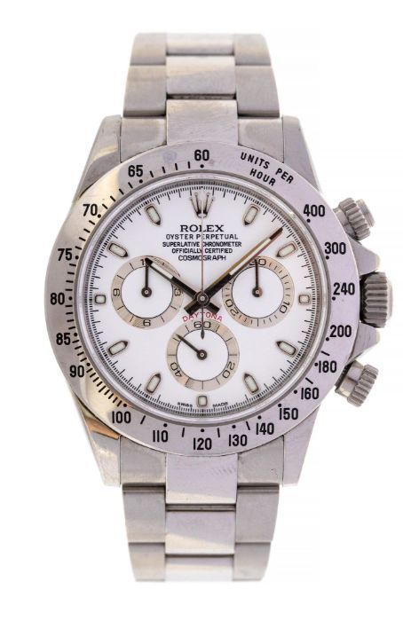 Rolex- a gents steel Oyster Perpetual Cosmograph Daytona wristwatch, comprising a circular signed