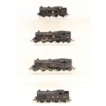 Hornby: A collection of four unboxed Hornby Dublo, OO Gauge, 3-rail locomotives to comprise: LMS