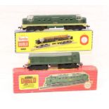 Hornby: A boxed Hornby Dublo, OO Gauge, Co-Co Diesel Electric Locomotive D8017, Reference 2232.