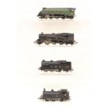 Hornby: A collection of four unboxed Hornby Dublo, OO Gauge, 2-rail locomotives to comprise: BR