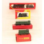 Hornby: A collection of four various boxed Hornby OO Gauge, locomotives to comprise: LMS 5112,