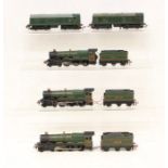 Hornby: A collection of five unboxed Hornby Dublo, OO Gauge locomotives to comprise: Denbigh