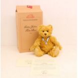 Steiff: A boxed Steiff bear: Golden Jubilee Teddy Bear, Limited Edition 1302 of 2002. Serial No.