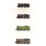 Hornby: A collection of four unboxed Hornby Dublo, OO Gauge, 3-rail locomotives to comprise: BR