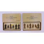 Dinky: A pair of Dinky Toys, 6 Piece figure sets: Royal Tank Corps Personnel, No. 150; and Royal