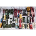 Dinky: A collection of assorted Dinky diecast vehicles, mostly in playworn condition. Please