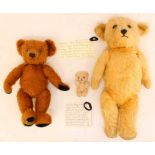 Bears: A Merrythought limited edition bear, 'Rufus', measuring approx. 13"; together with another