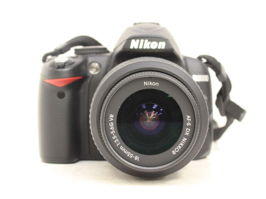 Nikon: A Nikon D3000 digital camera body, 7422367, visually appears in a good order, untested for - Image 2 of 2