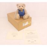 Steiff: A boxed Steiff bear, Crystal Teddy Bear, Limited Edition 757 of 1500, Serial No. 660948.