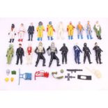 Action Force: A collection of assorted Action Force and other loose figures, 1970s and 1980s