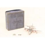 Dinky: A boxed Dinky Toys, Mayo Composite Aircraft, No. 63, in original box, one wing on each