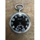 1930s Royal Navy Helevetia pattern no:301 pocket watch