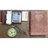 British WW2 military issued pocket watch by Jaeger Le Coulter (issued number T17859, (damage to face