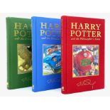 Rowling, J. K. Harry Potter. Collection of nine deluxe editions comprising: Harry Potter and the