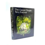 Pratchett, Terry. The Carpet People, first edition, London: Colin Smythe, 1971. Octavo, publisher'